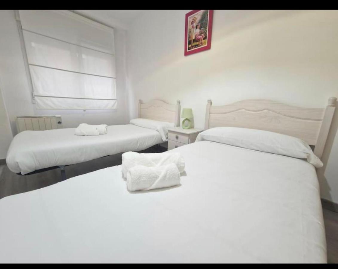 Apartamento Con Terraza Y Parking Gijón Værelse billede